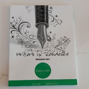 Apologia Writers in Residence Answer Key Book, English, Grammar, Homeschool